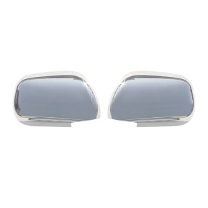 Lexus GX 470 Mirror Cover - Omac - S.Steel - Gloss Silver - '03-'09